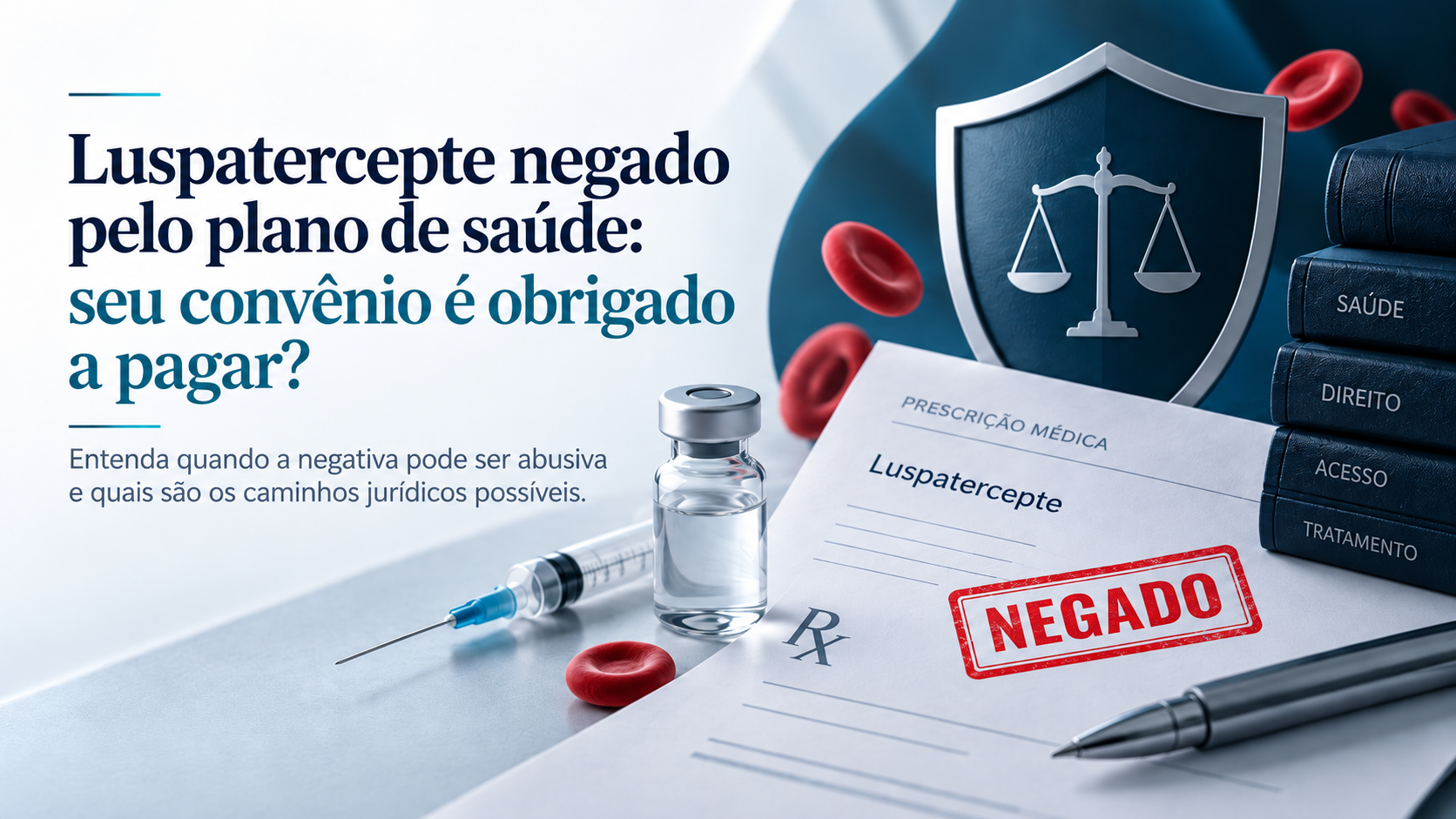 Luspatercepte negado pelo plano de saúde: seu convênio é obrigado a pagar?